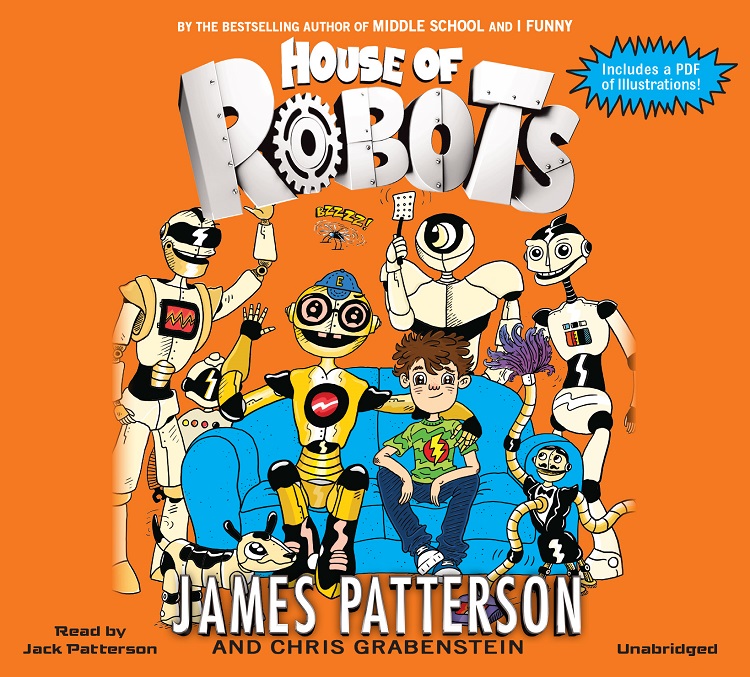NAPPA Best Gifts for Kids - HOUSE OF ROBOTS by James Patterson