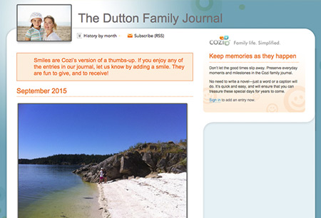 Cozi Family Blog