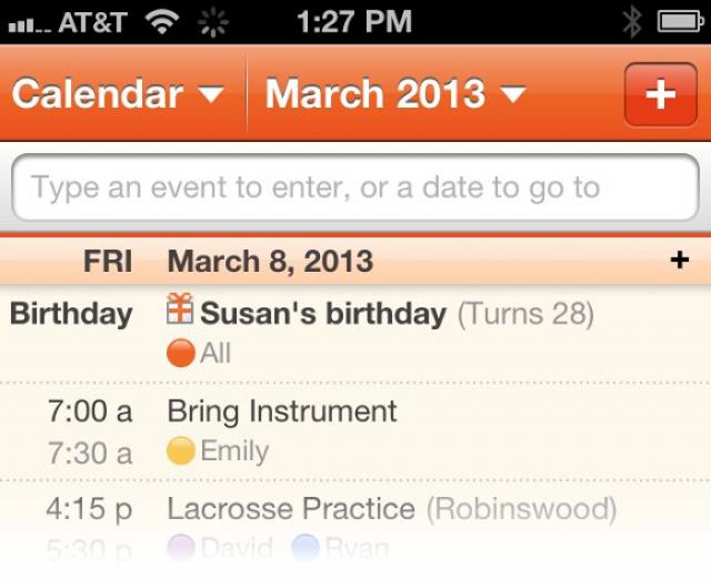 Introducing Birthday Tracker for Cozi Gold!