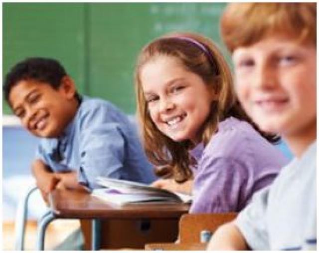 kids in school