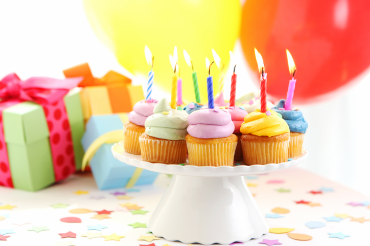 birthday cupcakes