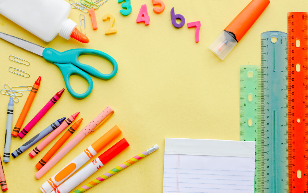 Preschool and Kindergarten School Supplies List