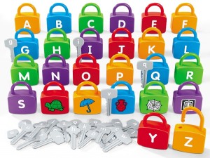 NAPPA Best Gifts for Kids - Alphabet Learning Locks