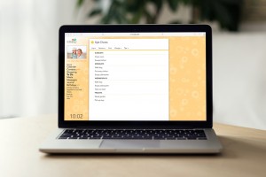 Web To Do List on Computer