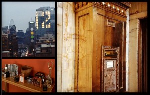 Smith Tower details and Cozi Office