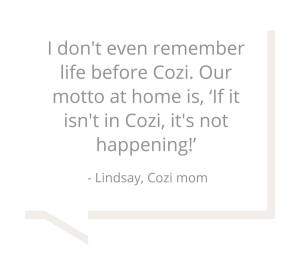 Lindsay, Cozi mom