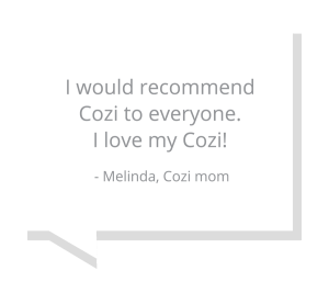 Melinda, Cozi mom