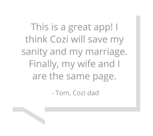 Tom, Cozi dad