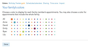 Selecting Colors