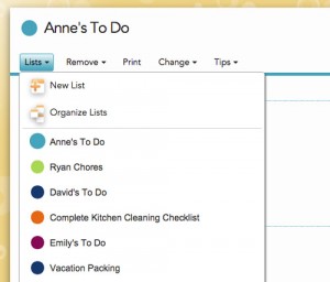 To Do Lists on the web