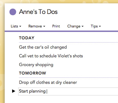Add To Do Item