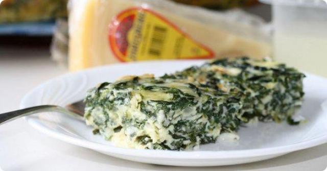 Easy Spinach Cheese Souffle