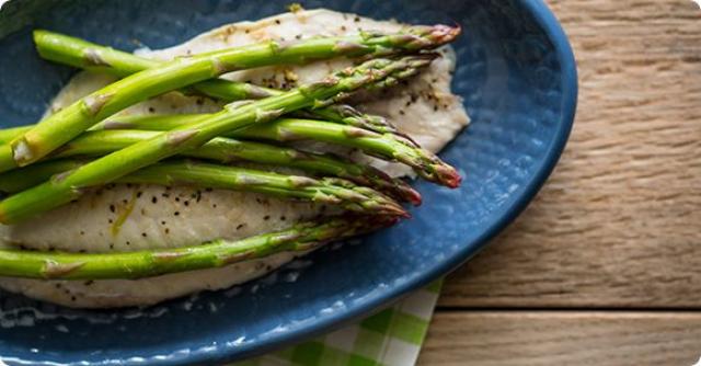 Lemon Pepper Tilapia with Asparagus