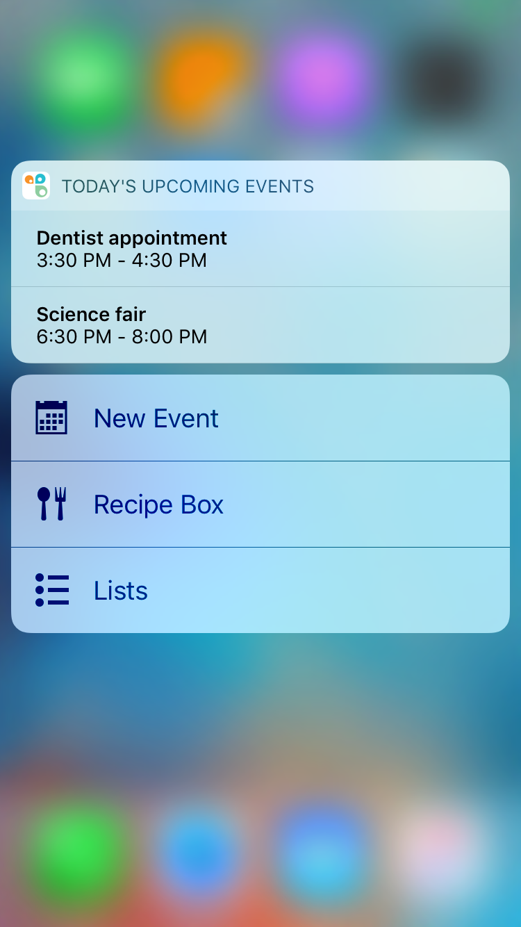 IOS 10 What s New For Cozi Cozi Family Organizer