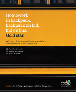 small victories cozi bus ad