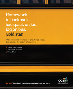 small victories cozi bus ad