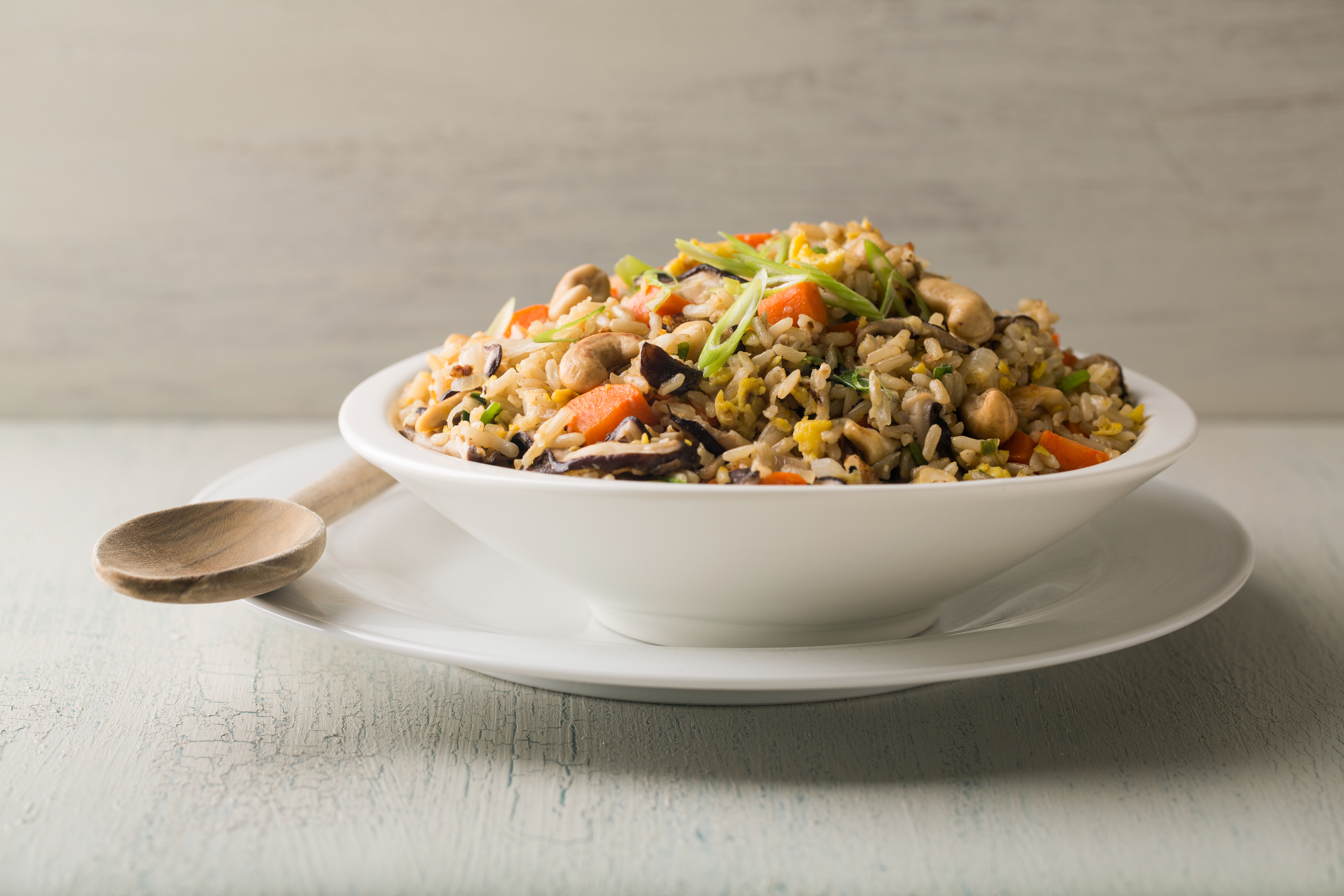 Veggie Fried Rice with Mushrooms