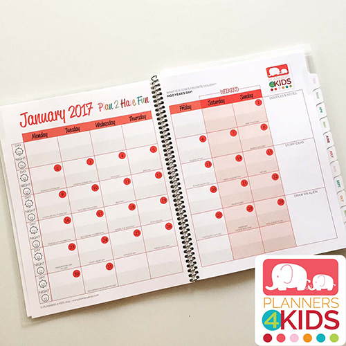 planners for kids