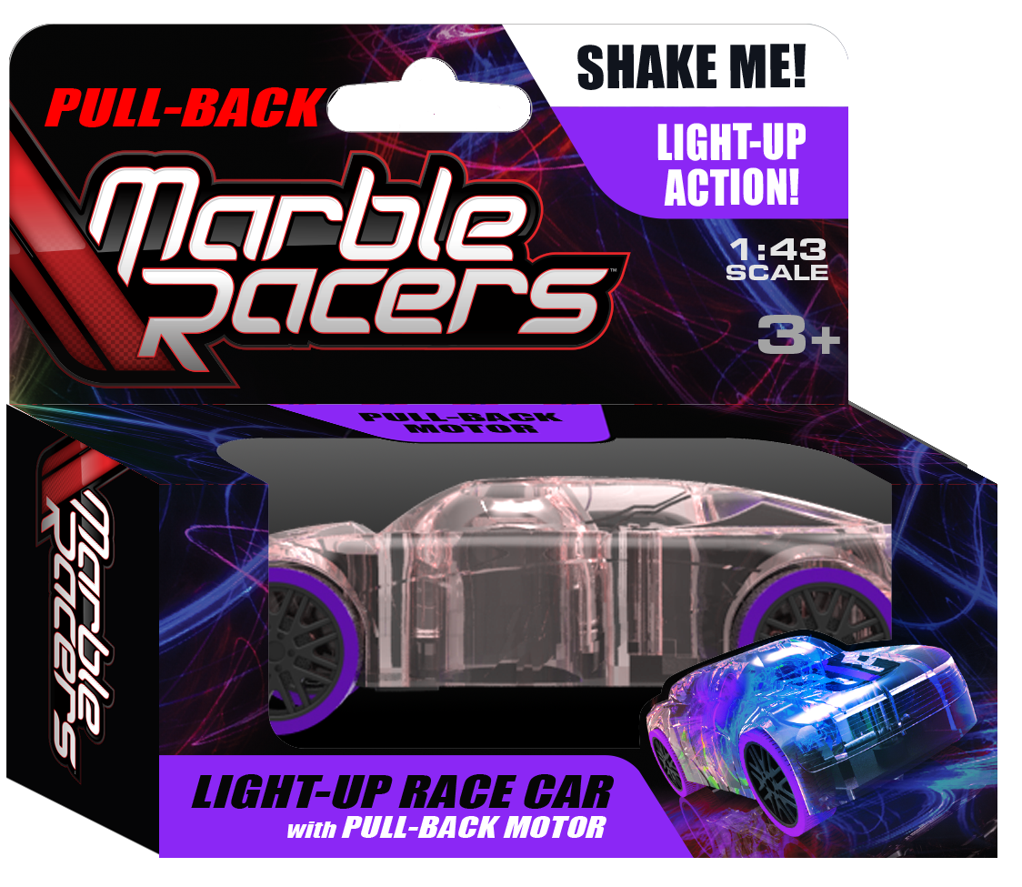 Pull-Back Marble Racers 