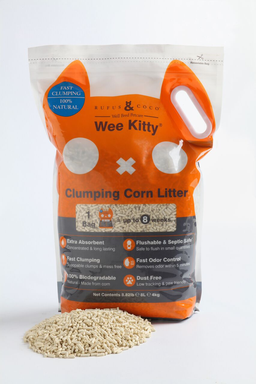 Wee Kitty Clumping Corn Litter
