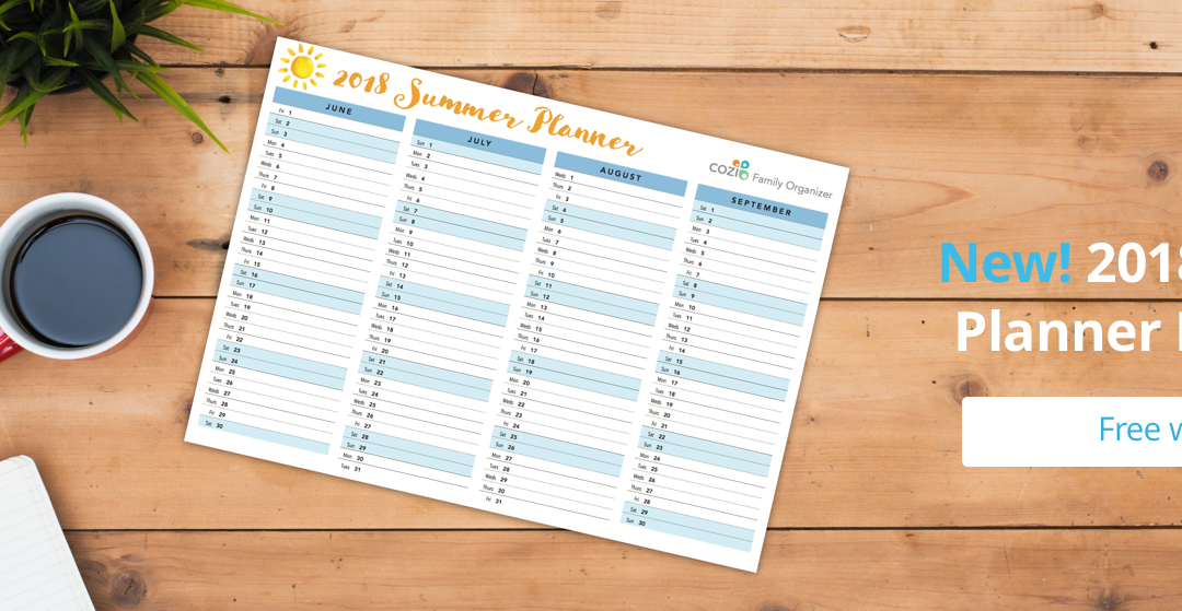 summer_planner Cozi Family Organizer