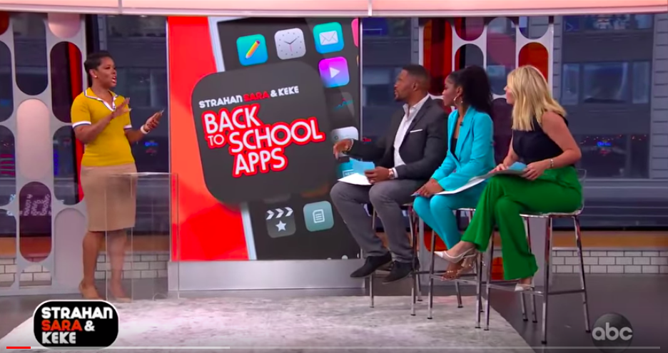 Cozi Featured on Good Morning America’s Strahan Sara and Keke!