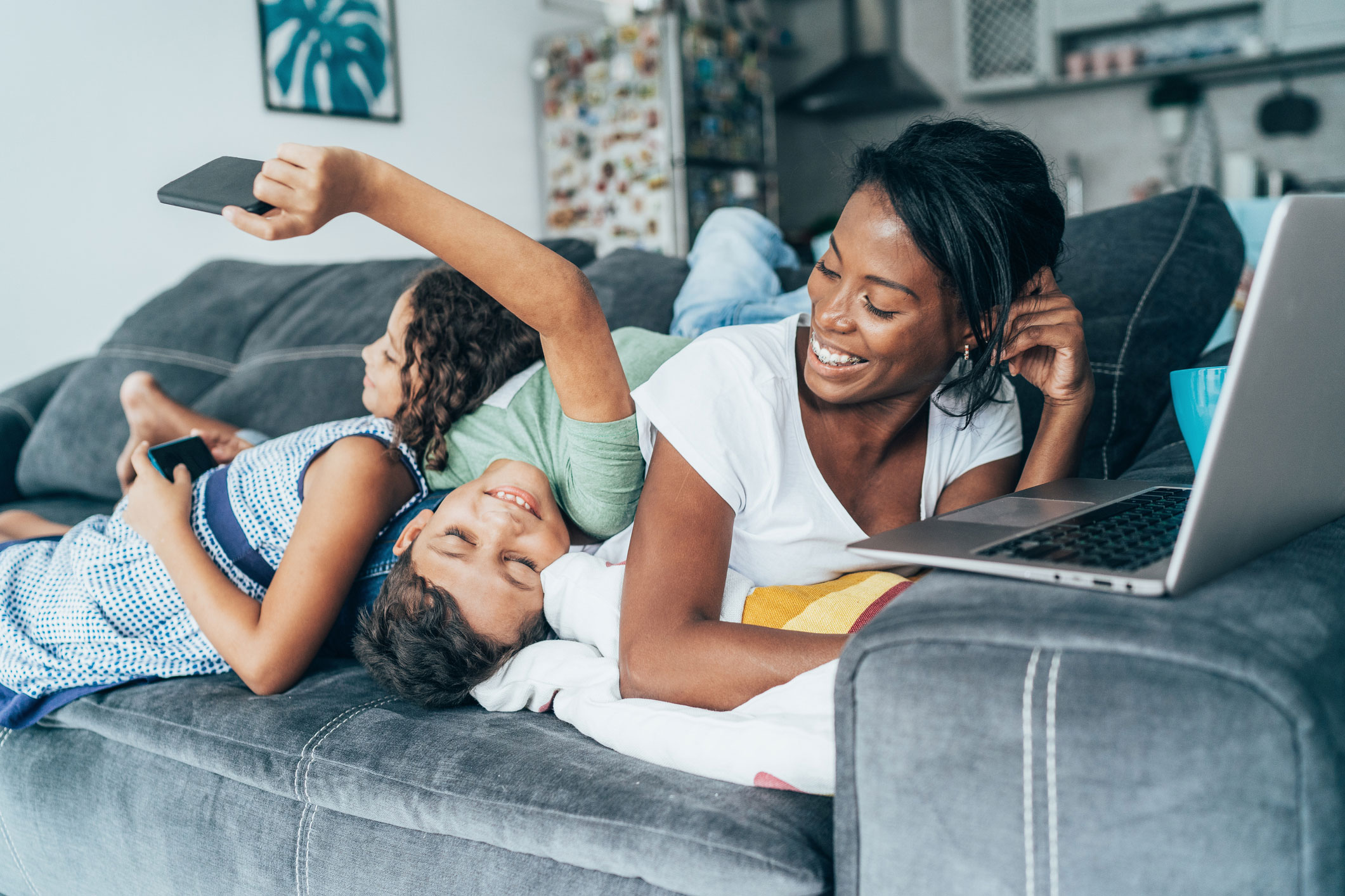 How Cozi Families Stay Organized While They Stay Home Cozi Family 