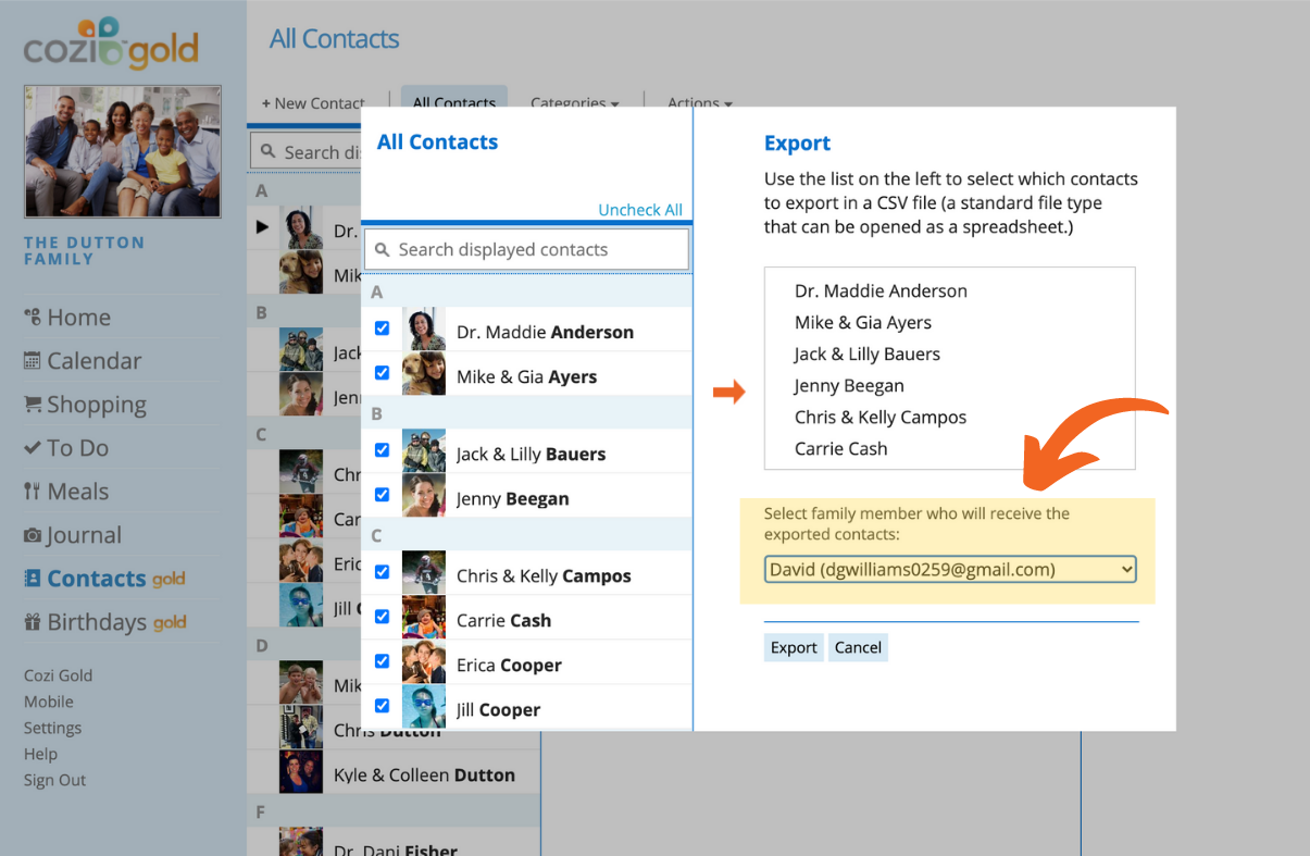 Find an ical