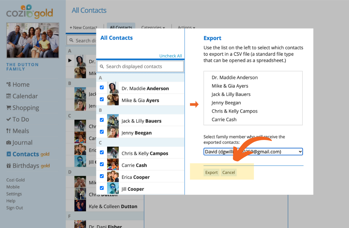 Find an ical