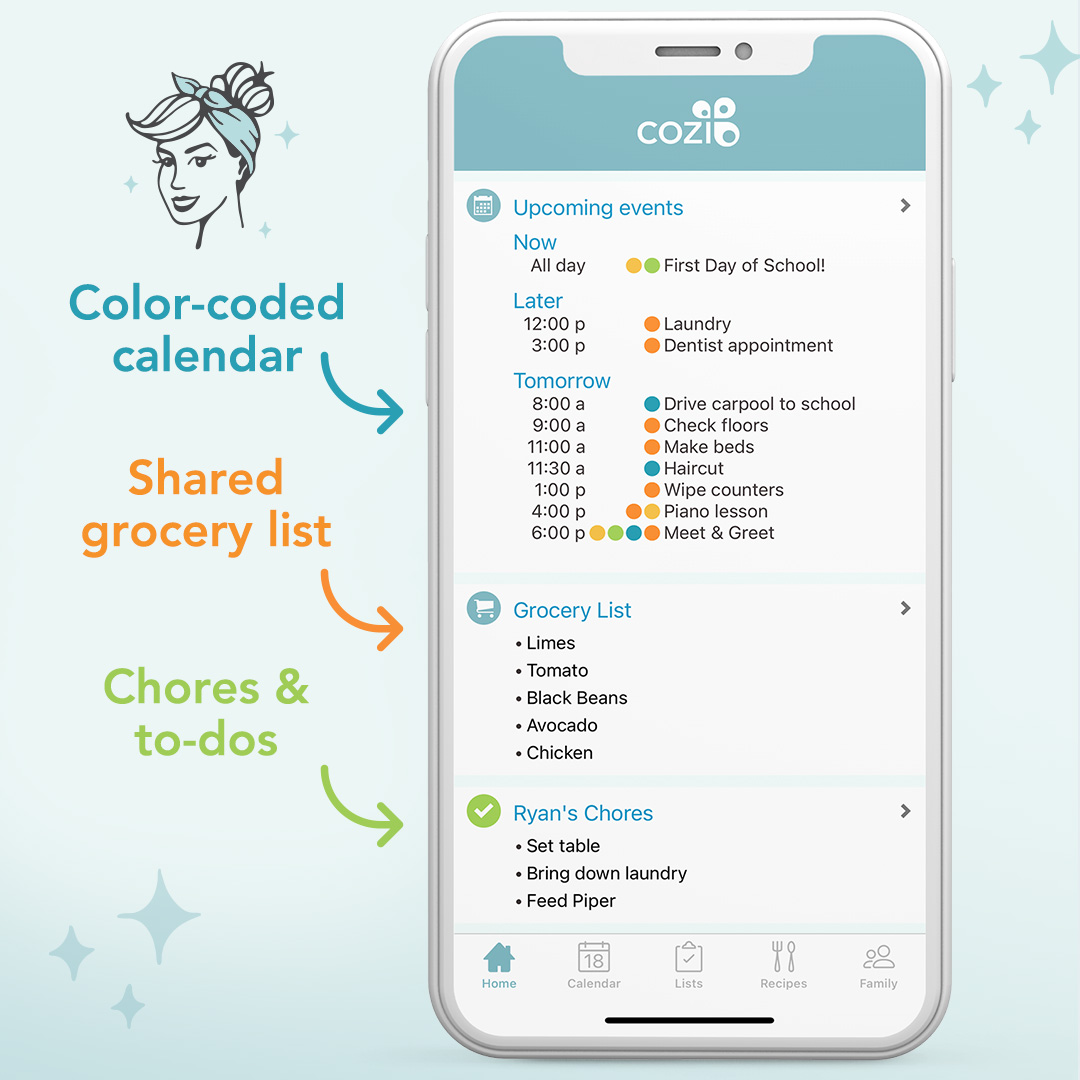 Cozi + Clean Mama App Updates + a Winter Cleaning Checklist