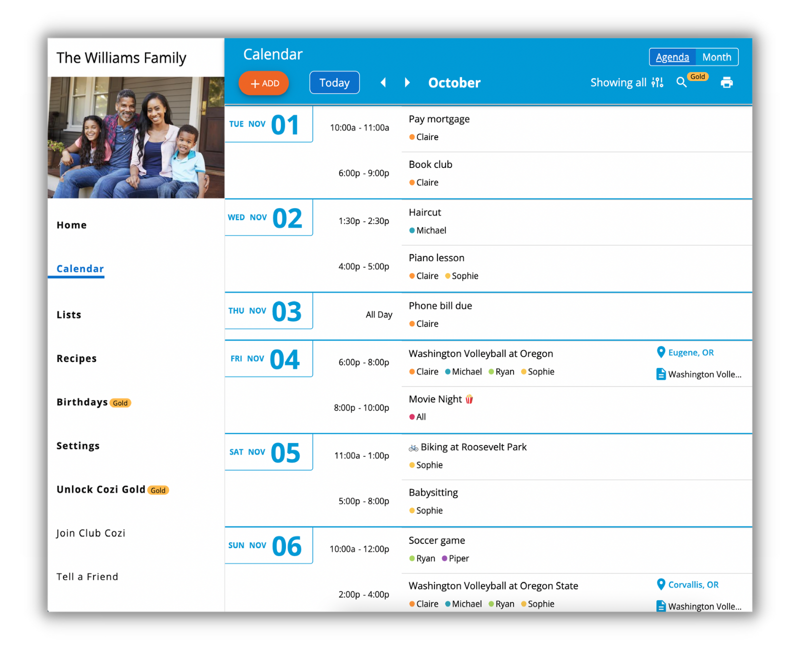 Agenda View (1)