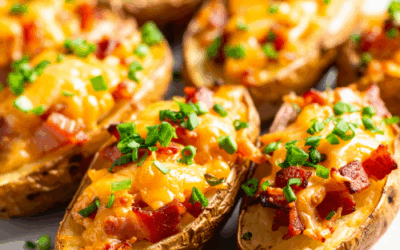 Bacon Cheddar Potato Skins