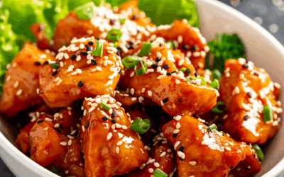 Sweet and Spicy Sesame Chicken