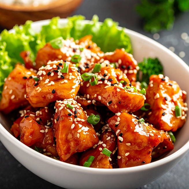 Sweet and Spicy Sesame Chicken