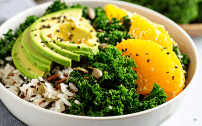 Kale and Wild Rice Buddha Bowl